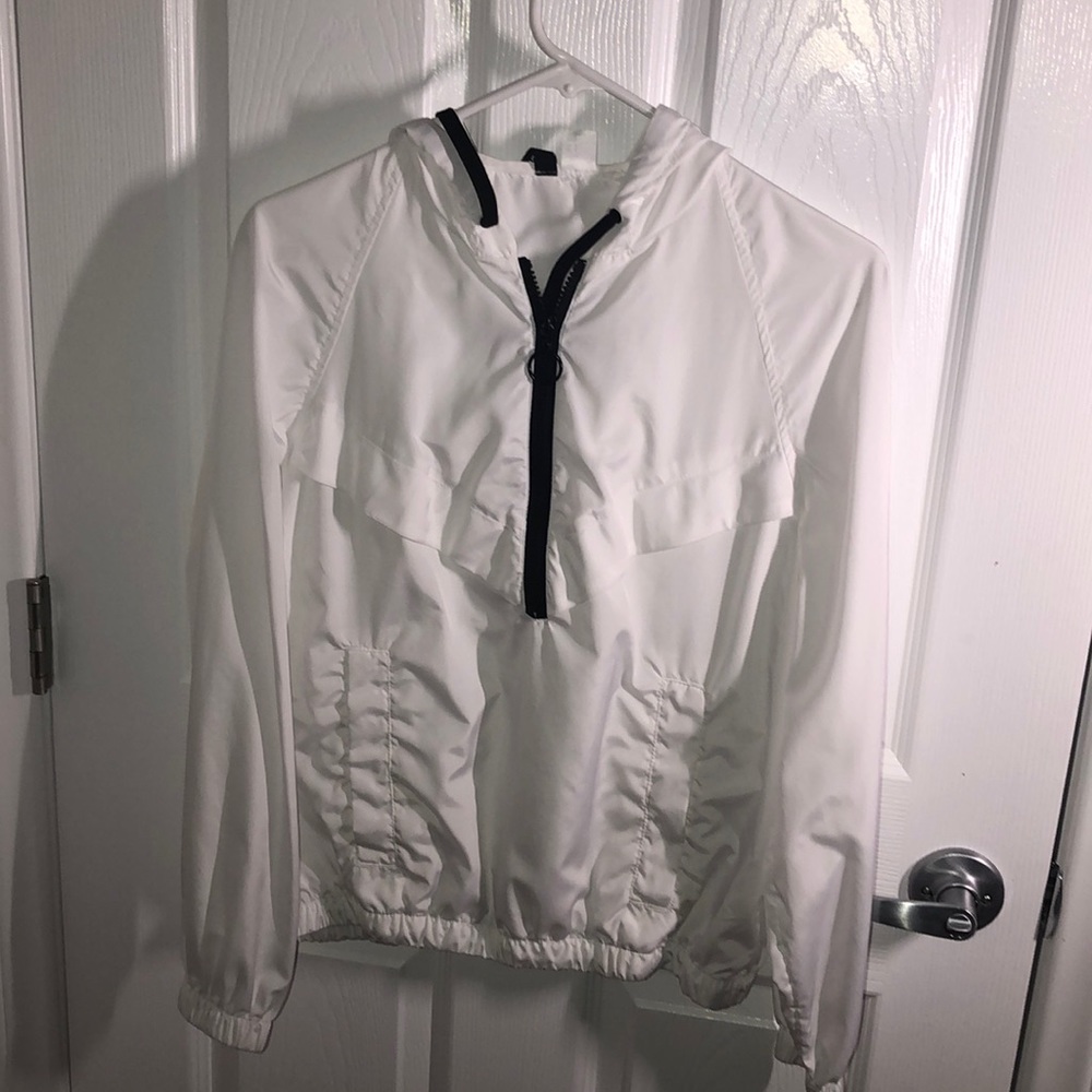 White dri-fit sweater